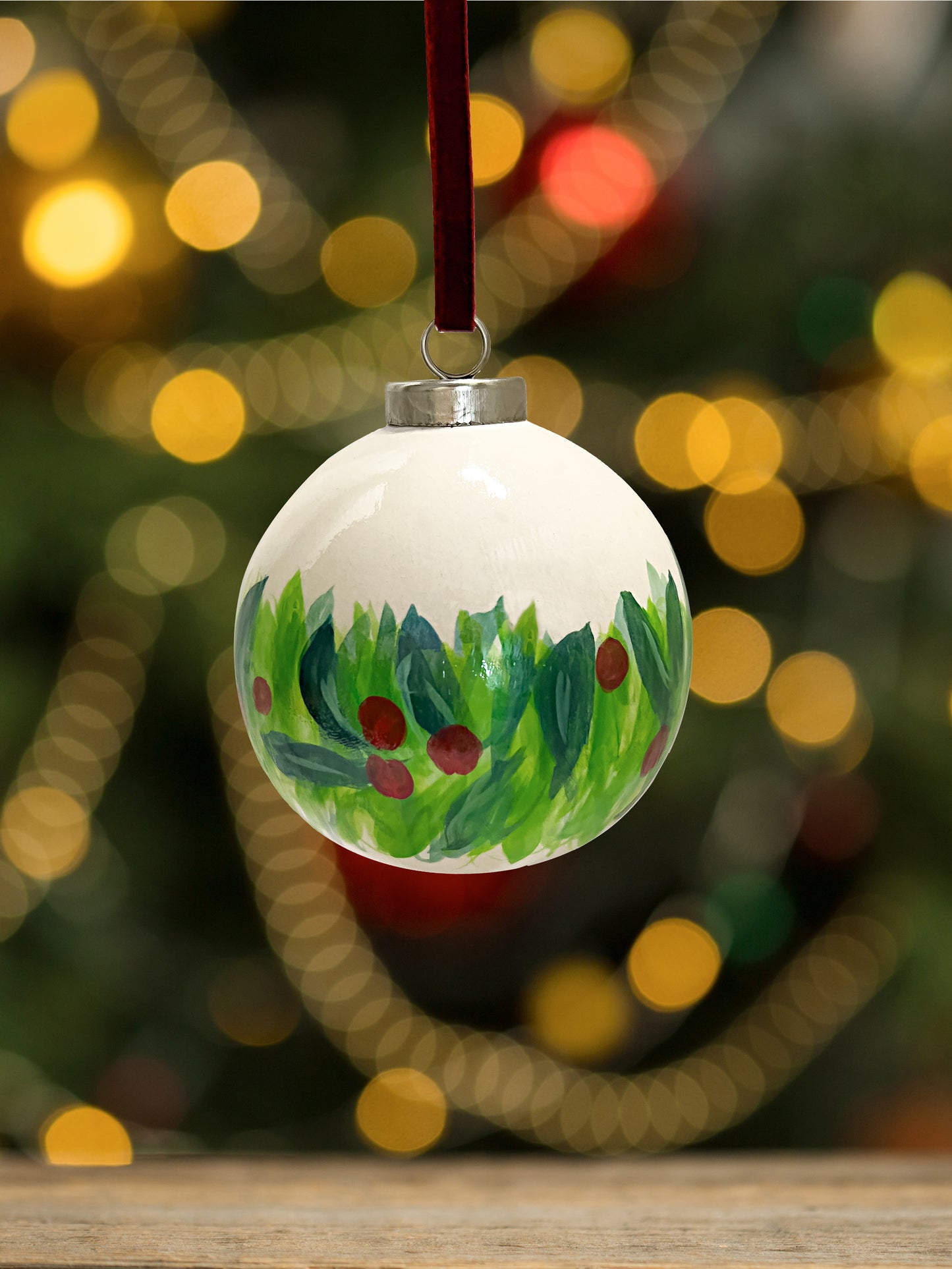 Limited Edition Hand-Painted Porcelain Ornaments