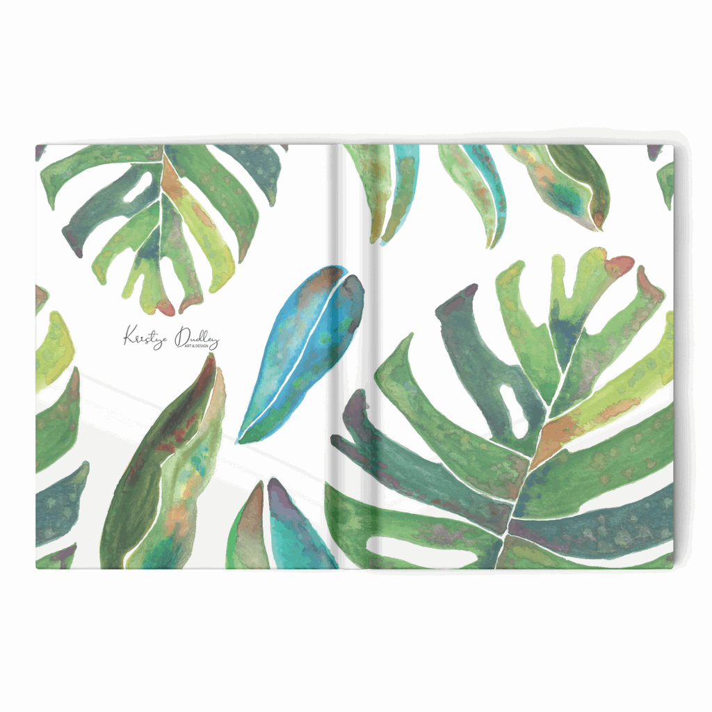 Tropical Hardcover Journal by Kristye Dudley