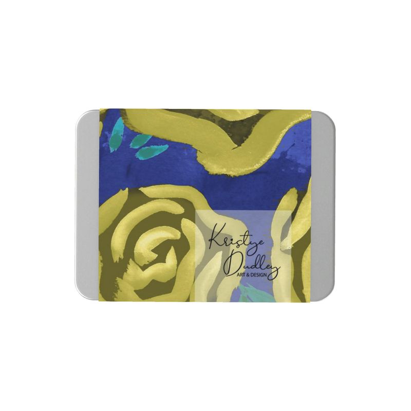 Yellow Tea Rose Gift Tin Box