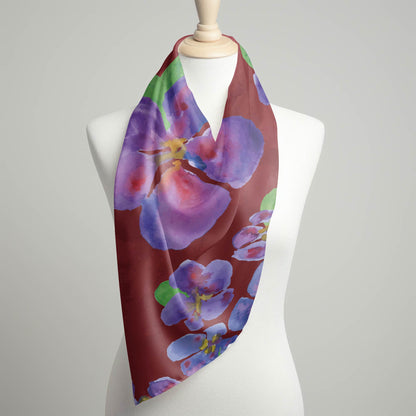 African Violet Scarf