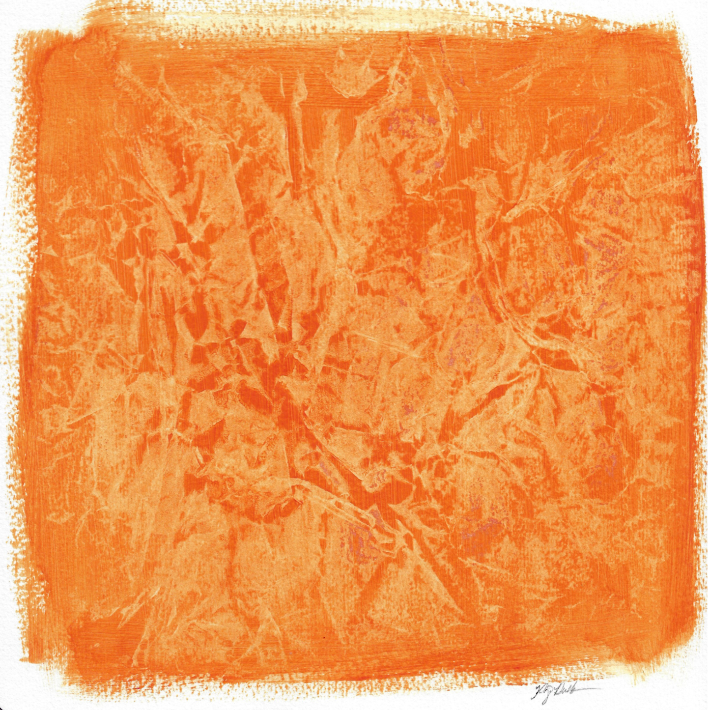 Textured Paper in Orange