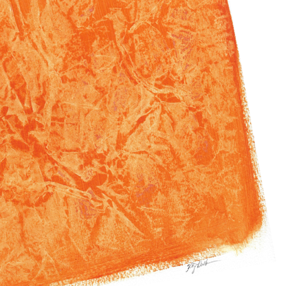 Textured Paper in Orange