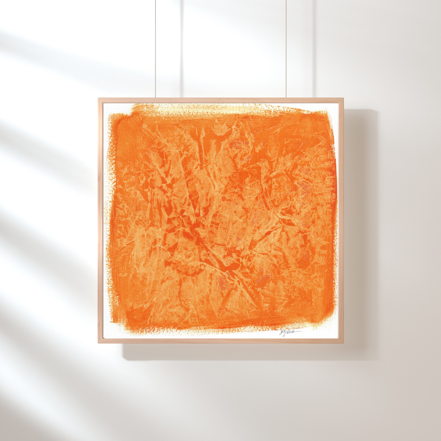 Textured Paper in Orange