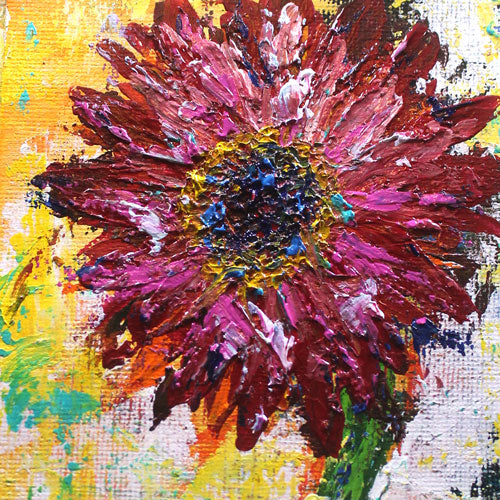 Red Sunflower