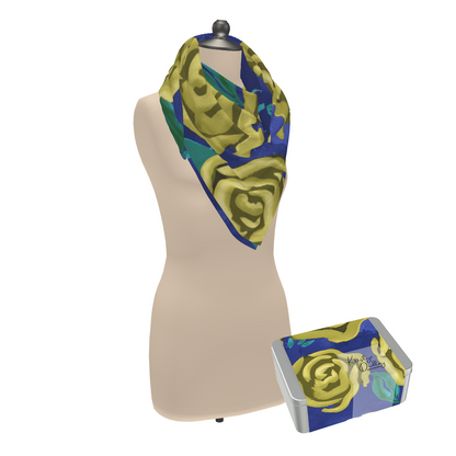 Yellow Rose Scarf